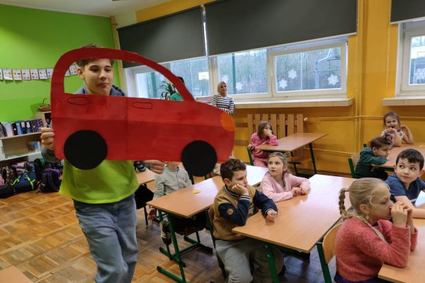 Warsztaty o bezpieczeństwie na drodze