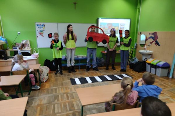Warsztaty o bezpieczeństwie na drodze