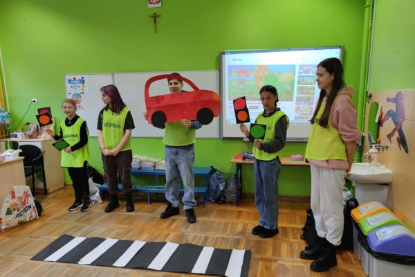 Warsztaty o bezpieczeństwie na drodze