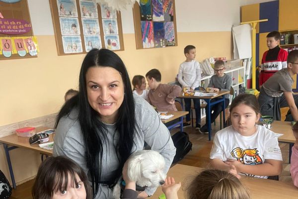 W objęciach Psijaciela – wyjątkowe zajęcia dla naszych uczniów