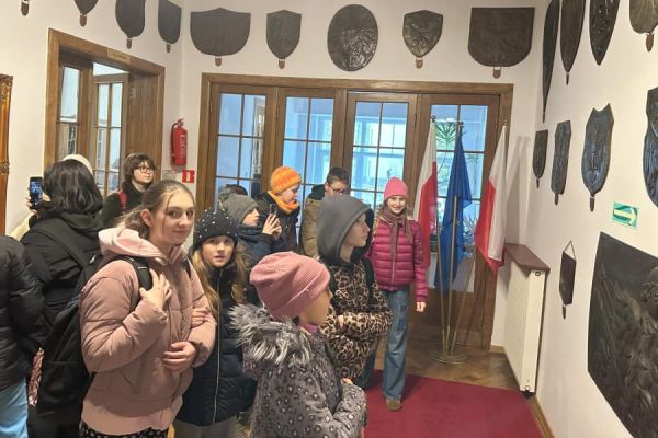 Odwiedziny Koła Historii Regionalnej w Szkole Policji