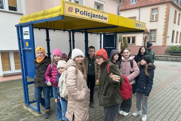 Odwiedziny Koła Historii Regionalnej w Szkole Policji