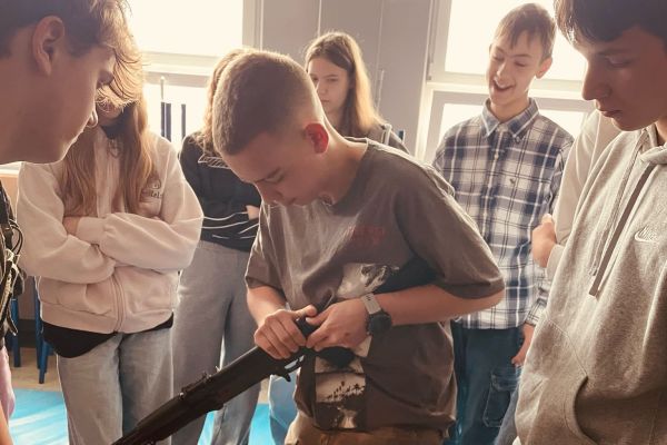 Warsztaty klasy 8c w Zespole Szkół Informatycznych