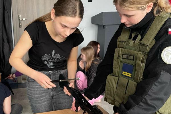 Warsztaty klasy 8c w Zespole Szkół Informatycznych