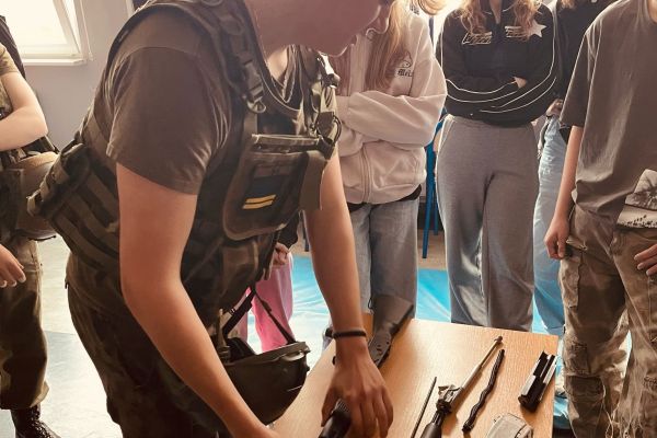 Warsztaty klasy 8c w Zespole Szkół Informatycznych