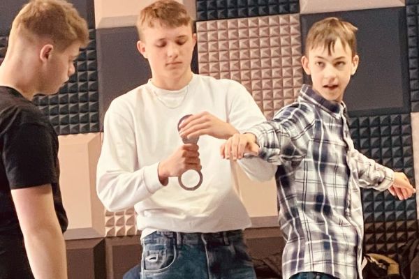 Warsztaty klasy 8c w Zespole Szkół Informatycznych
