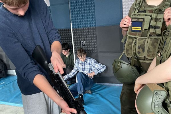 Warsztaty klasy 8c w Zespole Szkół Informatycznych
