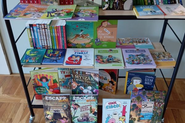 Nowe książki zakupione w ramach programu