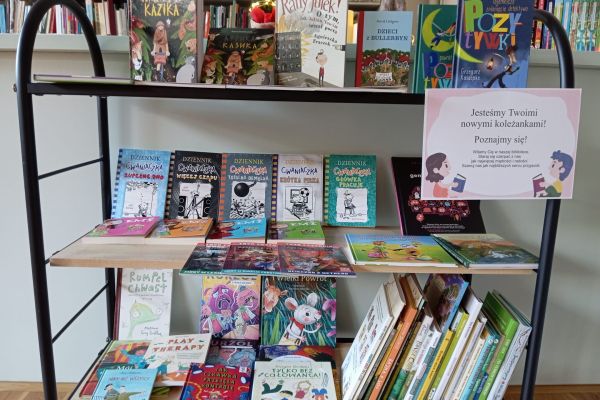 Nowe książki zakupione w ramach programu