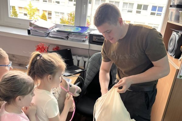 Wyjątkowe zajęcia z panem Jakubem Burdą