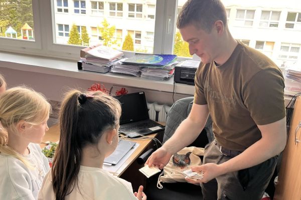 Wyjątkowe zajęcia z panem Jakubem Burdą