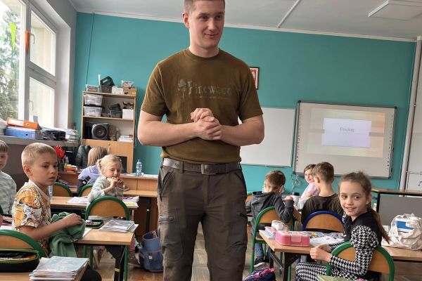 Wyjątkowe zajęcia z panem Jakubem Burdą