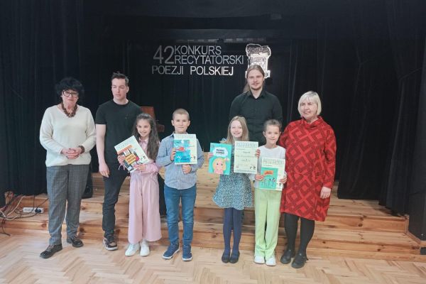 Sukces w konkursie recytatorskim