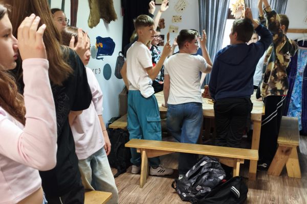  Szóstoklasiści na wycieczce w Toruniu