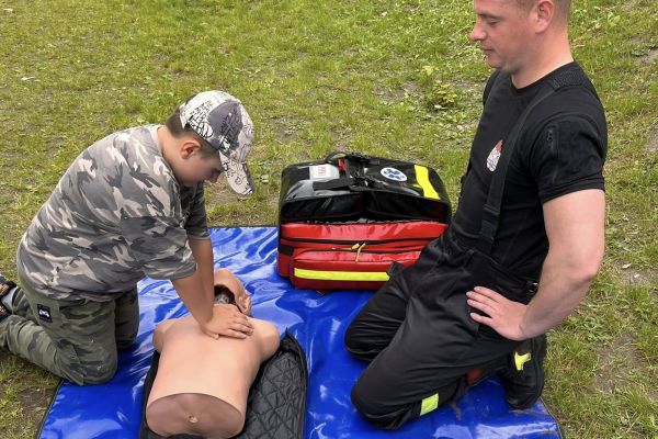 Festyn rodzinny z okazji Dnia Dziecka w SP 3