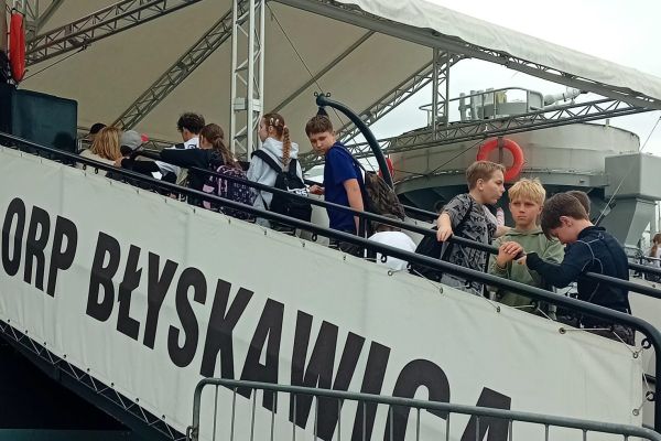 5d i 6a na wycieczce w Gdyni