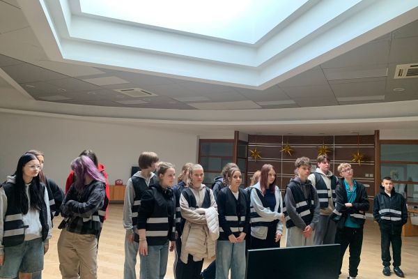 Wizyta klasy 7c w siedzibie InPost