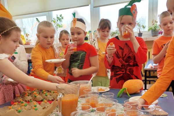 Przekąski z marchewki