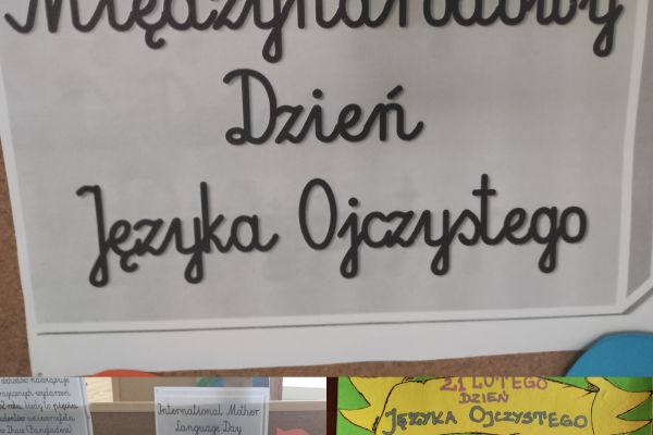 MIĘDZYNARODOWY DZIEŃ JĘZYKA OJCZYSTEGO