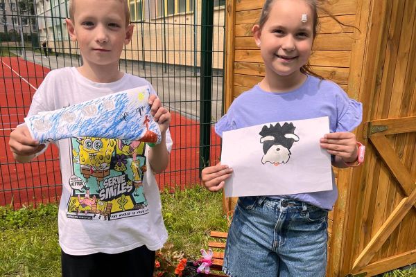 Zajęcia plastyczne w ogrodzie z EKOArt Team