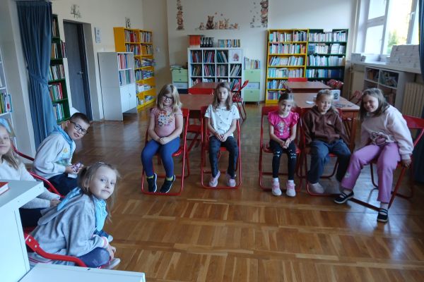 Zajęcia czytelnicze w kl. I-III