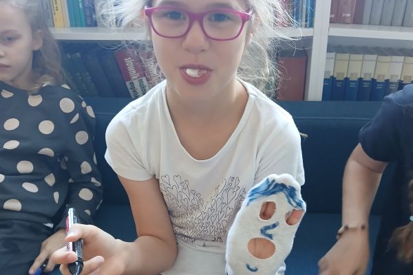 Zajęcia czytelnicze w kl. I-III