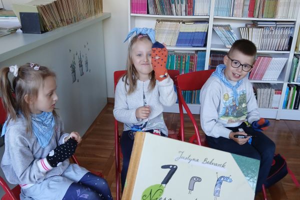 Zajęcia czytelnicze w kl. I-III
