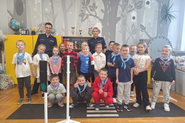 Zajęcia edukacyjne z funkcjonariuszami policji