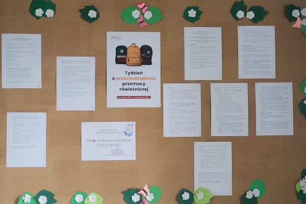 Tydzień Przeciwdziałania Przemocy Rówieśniczej w SP3 