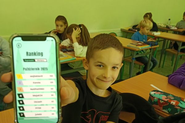 Zajęcia z elementami gamifikacji w klasie 4a