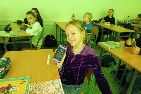 Zajęcia z elementami gamifikacji w klasie 4a