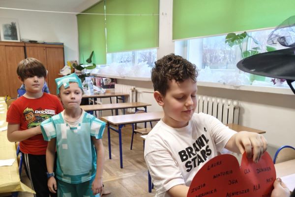 Andrzejkowa magia w naszej szkole