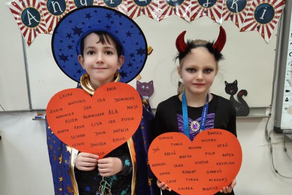 Andrzejkowa magia w naszej szkole