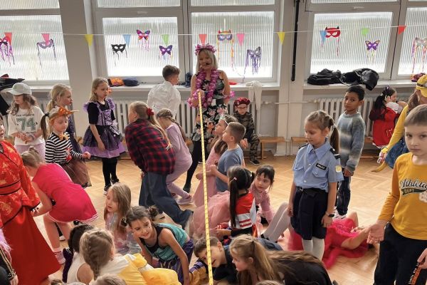 Bal karnawałowy w klasach I-III 