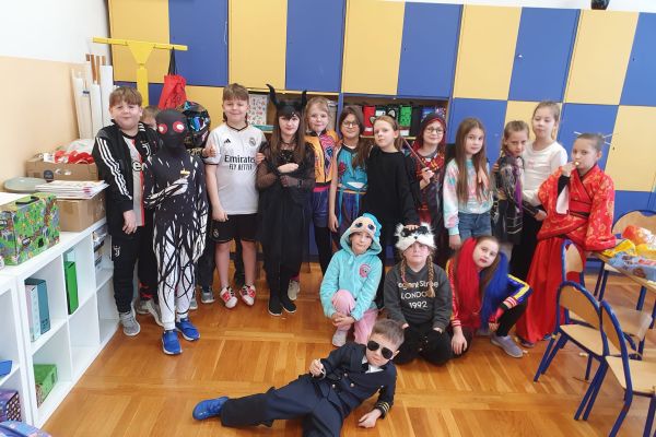 Bal karnawałowy w klasach I-III 
