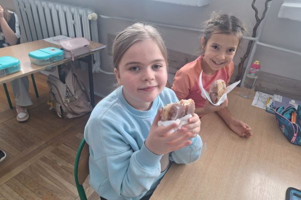 Tłusty Czwartek w klasach I–III