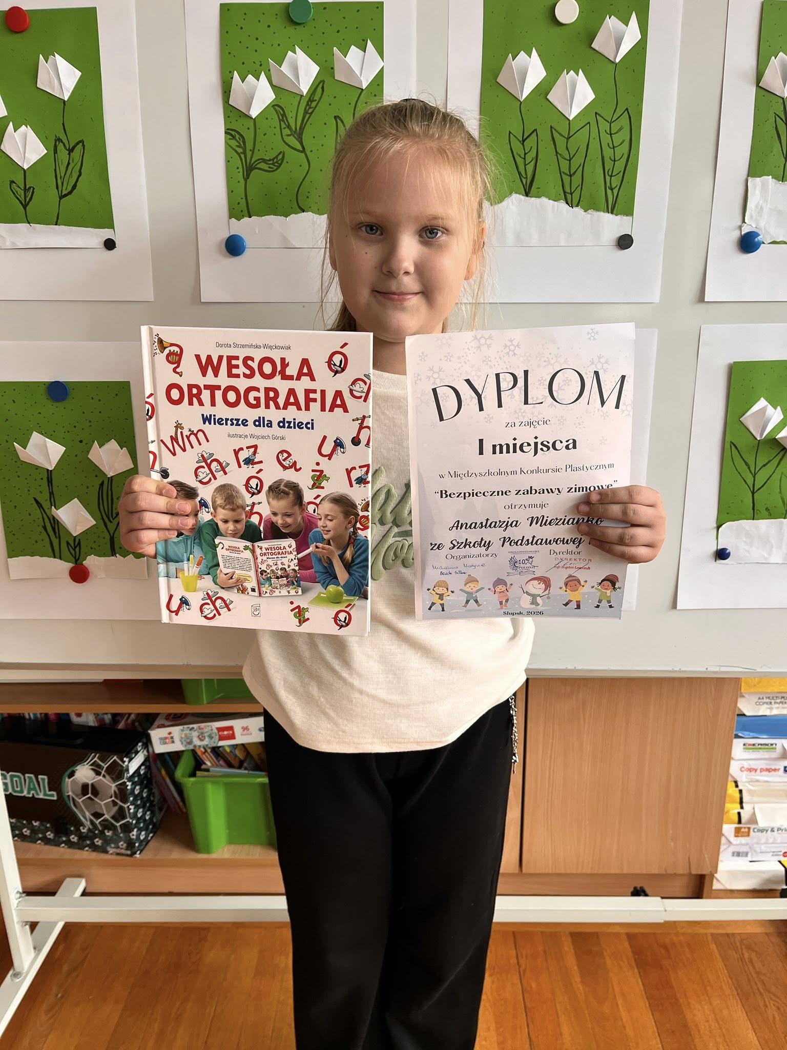 Międzyszkolny Konkurs Plastyczny „Bezpieczne zabawy zimowe”