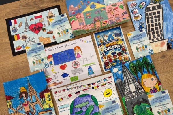 Finał konkursu plastycznego „Moja Europa”