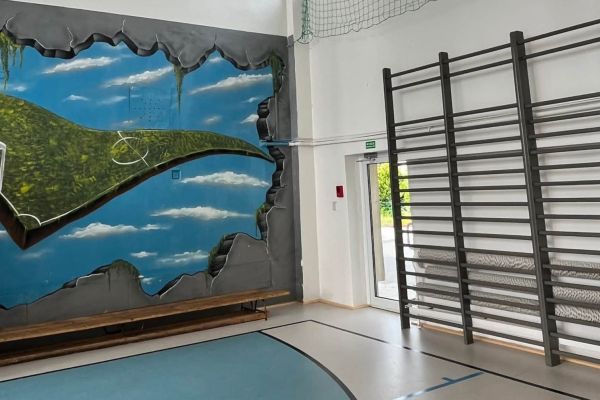  Nasza duża sala gimnastyczna po remoncie!
