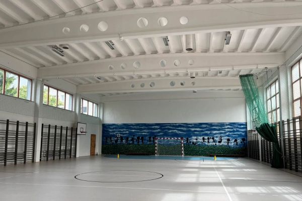  Nasza duża sala gimnastyczna po remoncie!