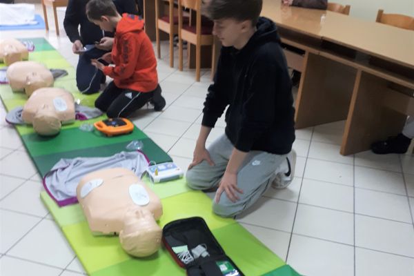 Szkolili się z pierwszej pomocy