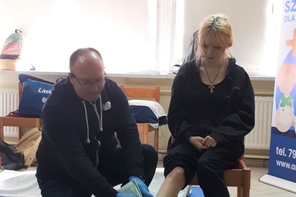 Szkolili się z pierwszej pomocy