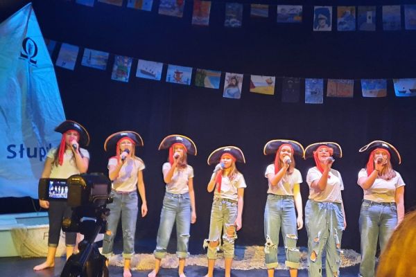 Urwisy podczas prezentacji