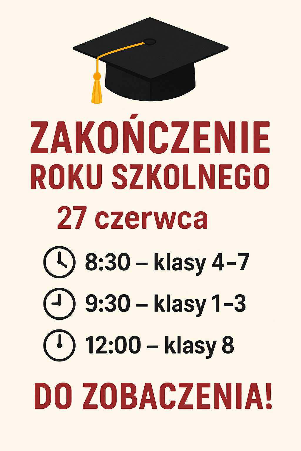 zakończenie