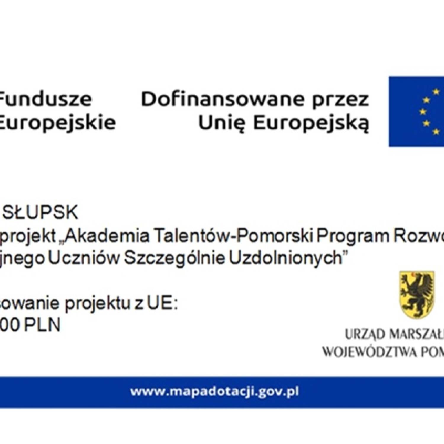 Rekrutacja uczniów do projektu Akademia Talentów