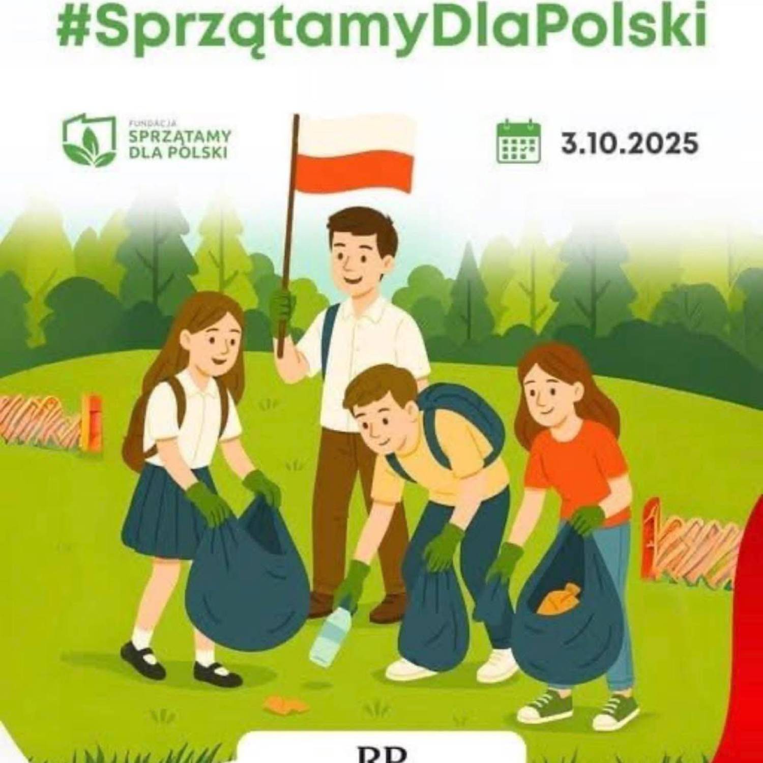 Nasza szkoła sprząta dla Polski!